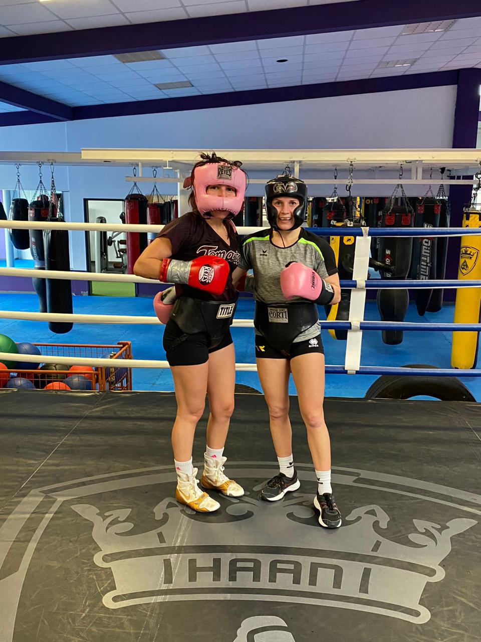 $!Yanali Ayón es sparring de una campeona mundial