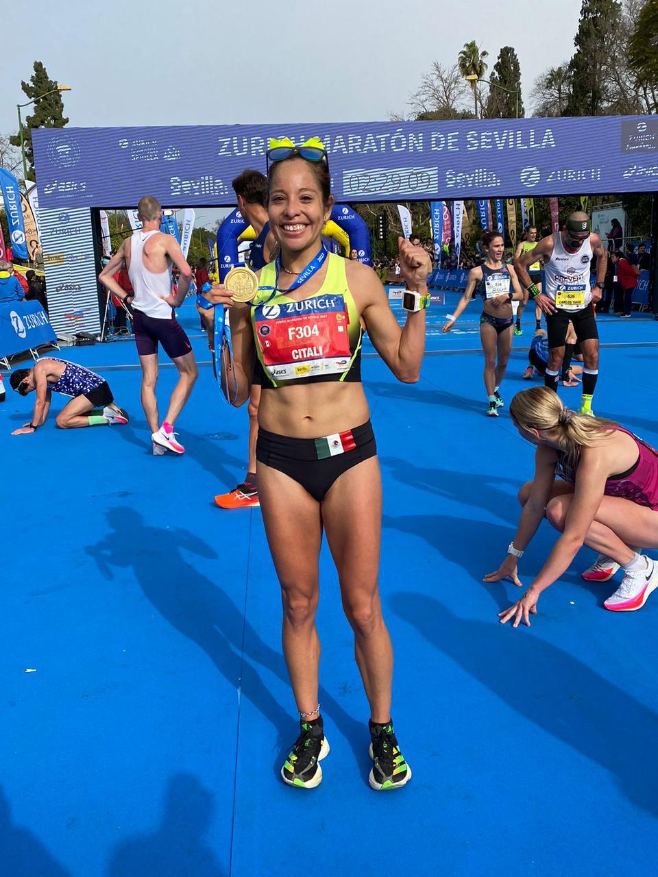 $!Con tiempo histórico, Citlali Cristian registra marca olímpica para París 2024