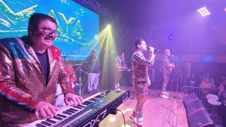Alan Zamudio saca la casta en la presentación en San Francisco, de Su Majestad Mi Banda El Mexicano, al tomar el lugar de su padre Casimiro Zamudio.