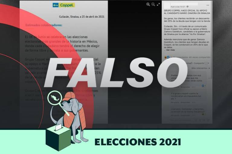 Coppel no anunció que perdonará deuda a clientes si gana el PRI en Sinaloa