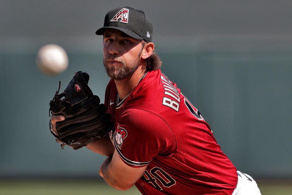 $!Madison Bumgarner cerró la semana con un Sin Hit en juego de siete entradas.