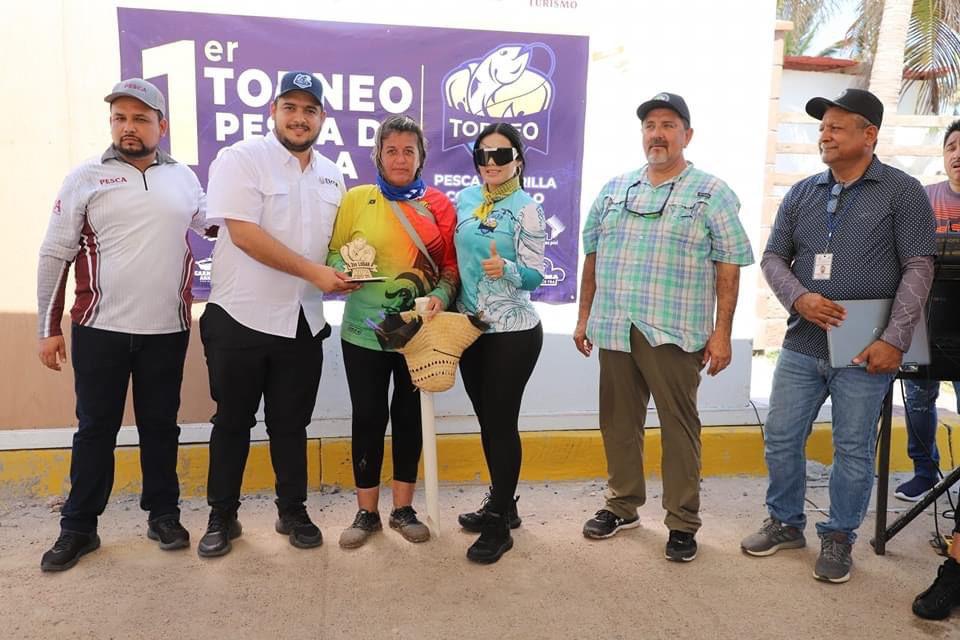 $!Celebran ‘Primer Torneo de Pesca de Orilla Boca de Ceuta’, en Elota