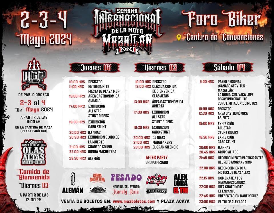$!Rugirán las motos y la música en el Centro de Convenciones