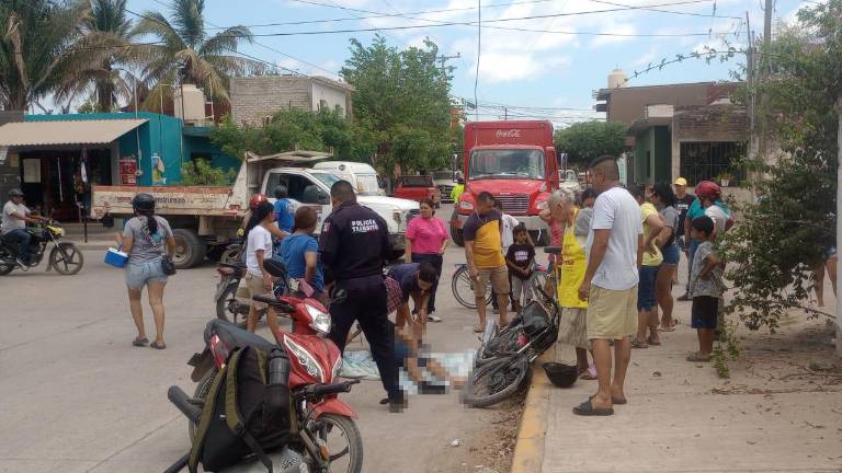 Ambos menores fueron trasladados al hospital.