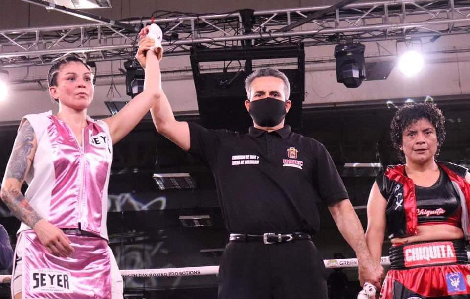 $!Eliot Chávez se proclama campeón Superpluma de la NABF