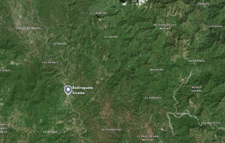 Sacan a un minero sin vida en derrumbe de mina en Badiraguato