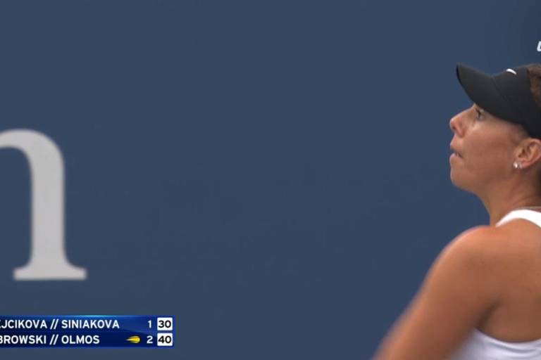 Mazatleca Giuliana Olmos se despide en cuartos de final del US Open