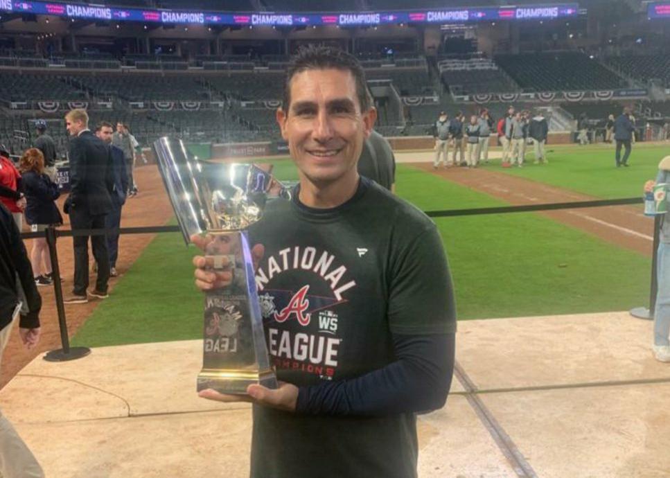 $!Roberto Magallanes, el histórico Tomatero campeón de la Serie Mundial con Bravos de Atlanta