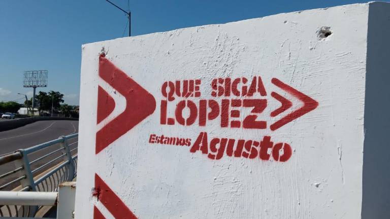 Las pintas han aparecido en distintos puntos de la vía pública de la ciudad.