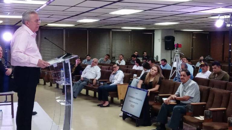 El Gobernador Rubén Rocha Moya dio a conocer que será este miércoles cuando se reúna con el Secretario de Gobernación, Adán Augusto López Hernández, en la Ciudad de México.