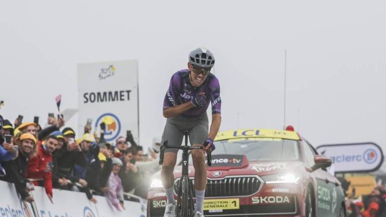 La etapa 18, de 171.5 kilómetros entre Vif y Courchevel - Col de la Loze, coronó a Ben O’Connor.