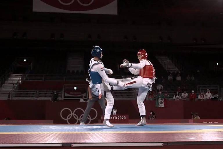 El mexicano Carlos Sansores cae en octavos de final de taekwondo en Tokio 2020