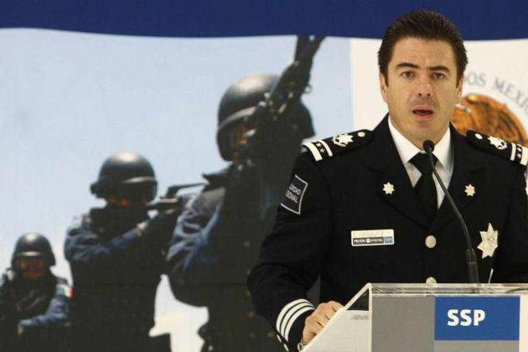 Detienen a Luis Cárdenas Palomino, ex mando de la Policía Federal