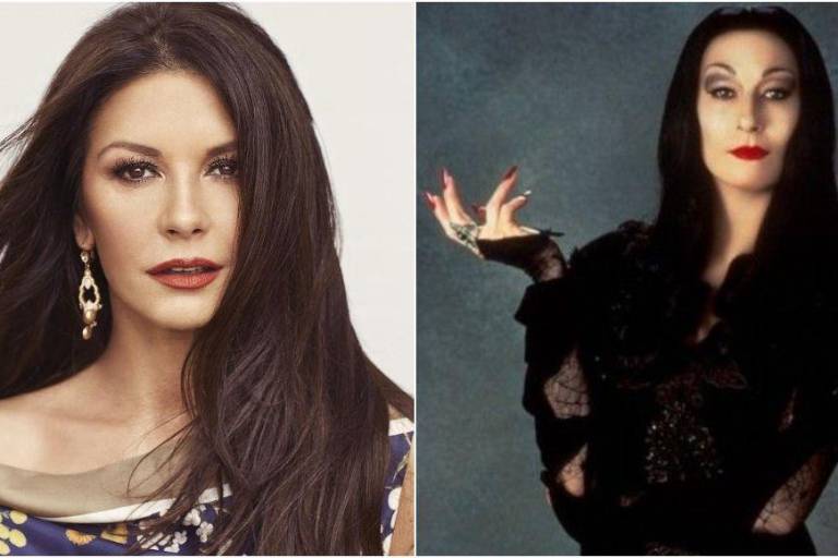 Catherine Zeta-Jones será Morticia en Los Locos Addams