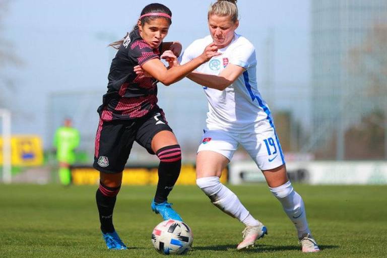 La Selección Mexicana femenil empata a cero con su similar de Eslovaquia en partido amistoso