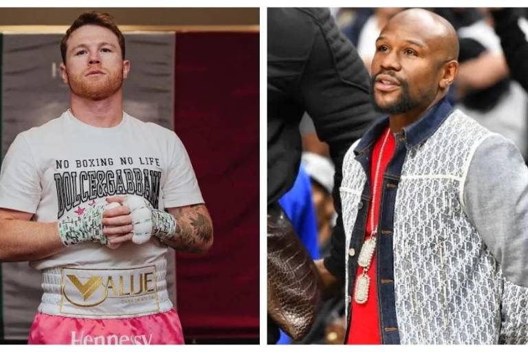 Así defendió Mayweather Jr. al Canelo Álvarez por las críticas de Ryan García