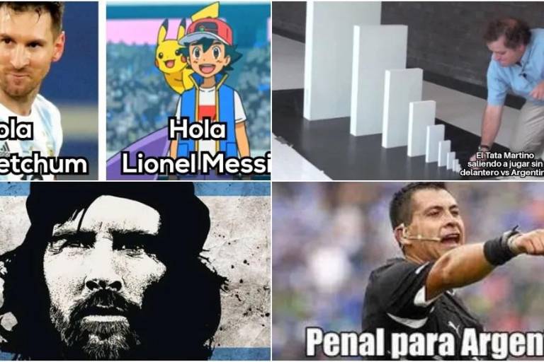 Argentina alza Copa Mundial y las redes estallan con MEMES