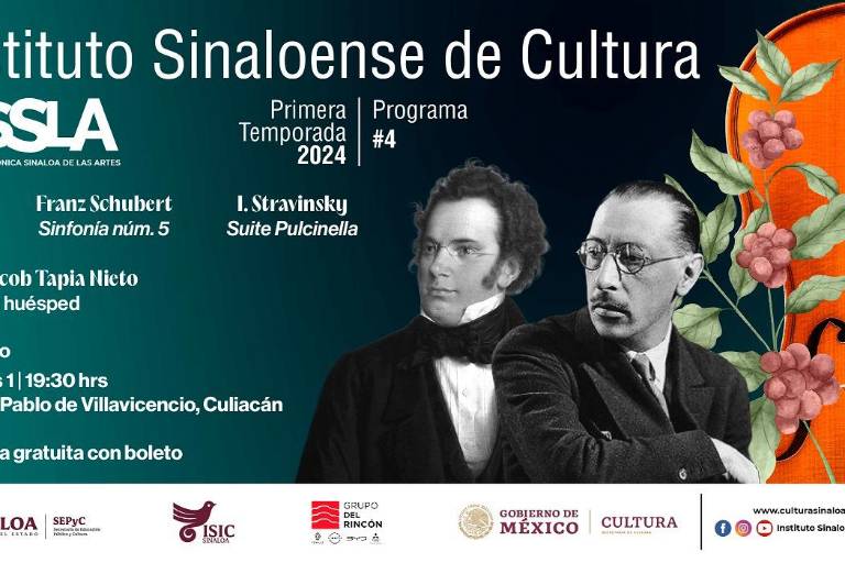 Tocará la OSSLA grandes obras de Stravinsky y Schubert