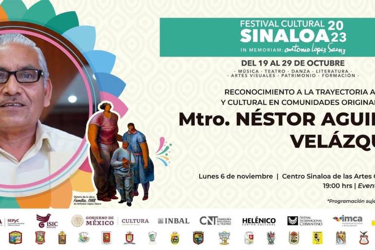 Este lunes reconocerán a Néstor Aguilar Velásquez por preservar la lengua yoreme