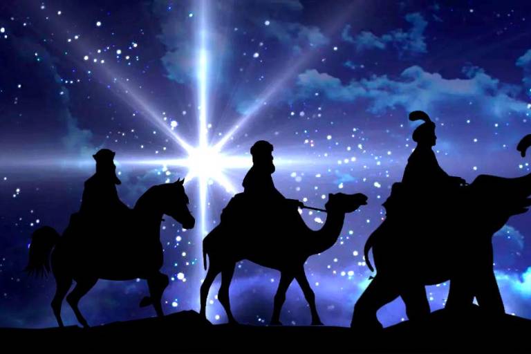 Revelan qué animales montaban los Reyes Magos