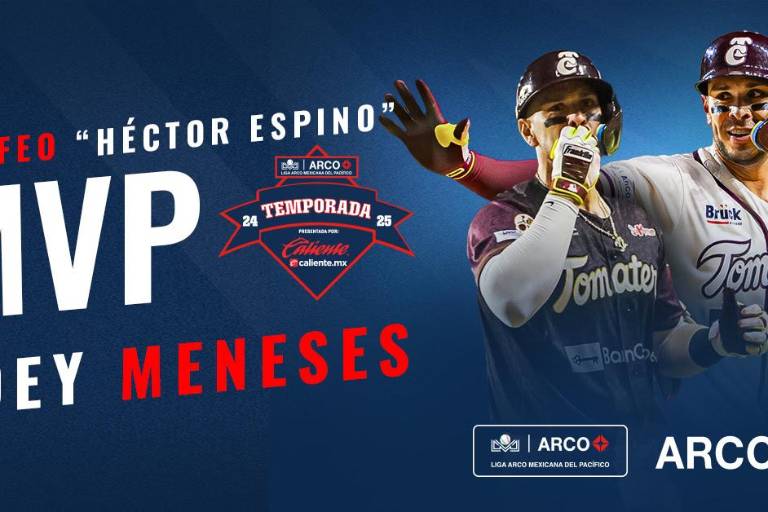 Joey Meneses es el Jugador Más Valioso de la Liga Mexicana del Pacífico