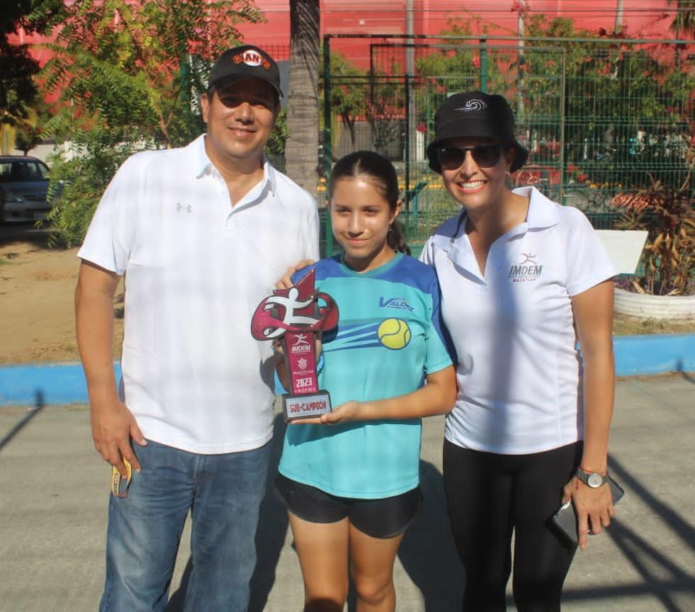 $!Clausuran con saque ace el Circuito Imdem de Tenis 2023