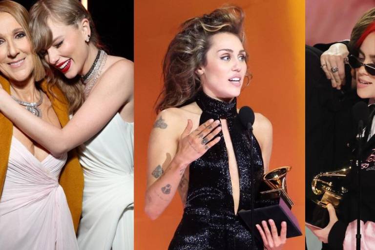 Taylor Swift, Billie Eilish y Miley Cyrus triunfan en los Grammy