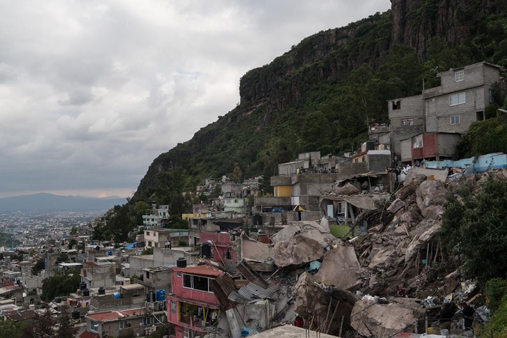 $!La Colonia Lázaro Cárdenas segunda. La sección es la parte más alta del cerro del Chiquihuite.