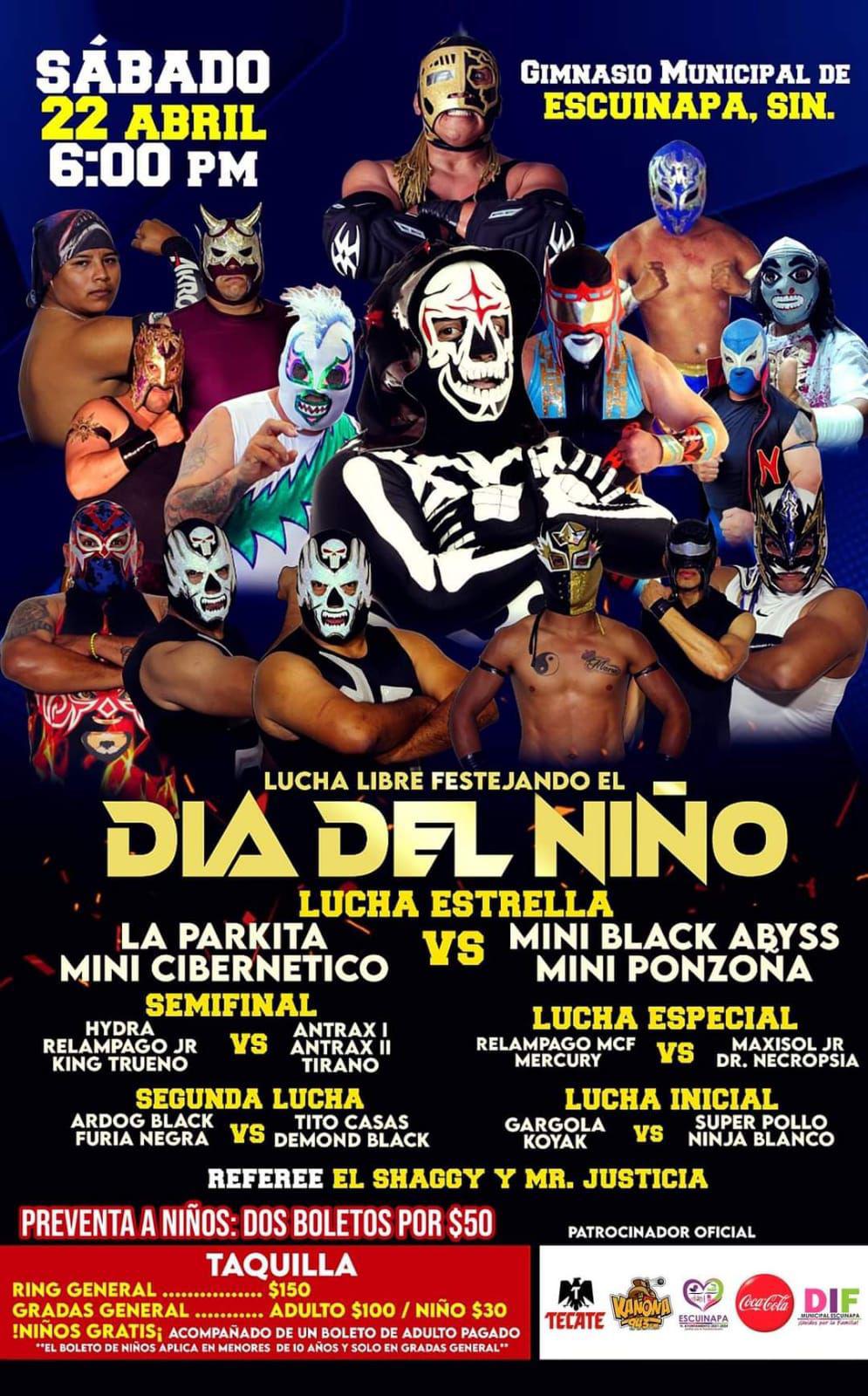 $!Realizarán en Escuinapa función de lucha libre para apoyar a niños con autismo