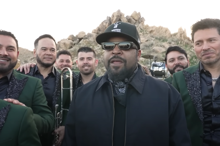 Comparte Banda MS imágenes de la grabación de su próximo video junto a Ice Cube