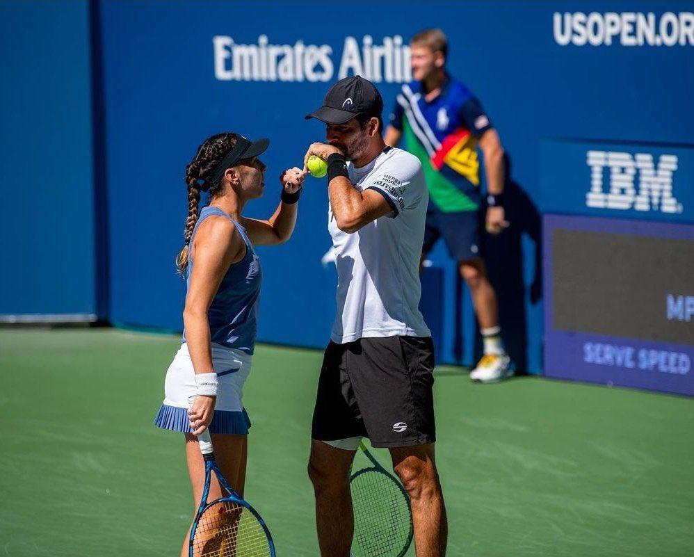 $!Giuliana Olmos se despide del Dobles Mixtos del US Open
